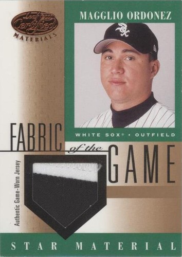 2001 Leaf Certified Materials - Magglio Ordonez #FG-72