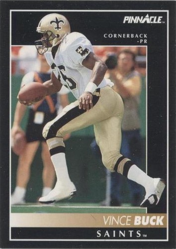 1992 Pinnacle Vince Buck #134