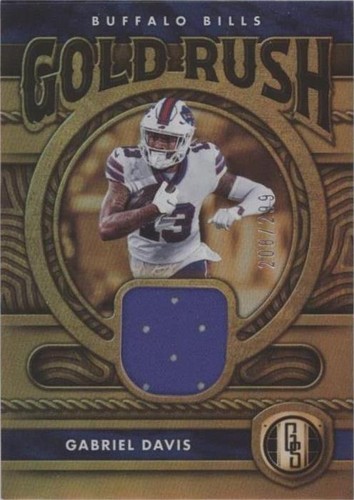 2022 Panini Gold Standard Gabriel Davis #GR-GDA