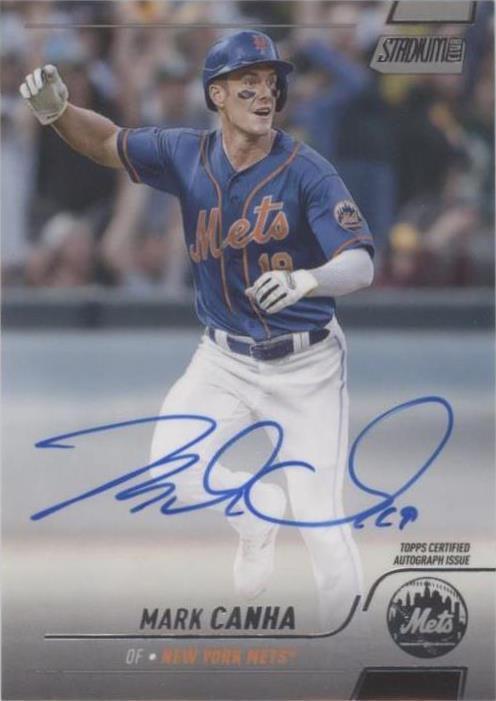 2022 Topps Stadium Club - Mark Canha #SCBA-MCA