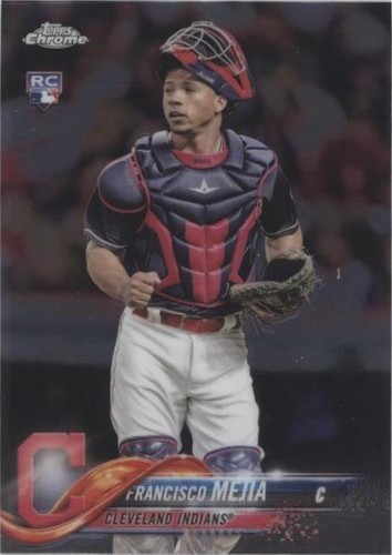 2018 Topps Chrome - Francisco Mejia #92