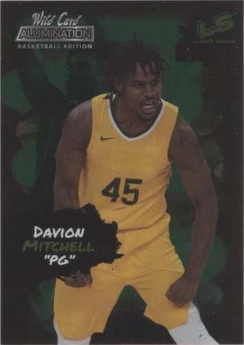 2021-22 Wild Card Alumination - Davion Mitchell #LS-3