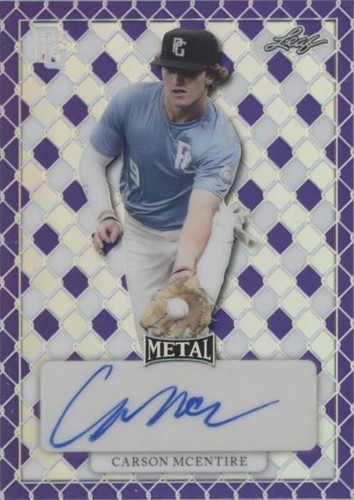 2022 Leaf Perfect Game National Showcase - Carson Mcentire #MA-CM1