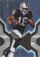 2007 SPx Randy Moss #72