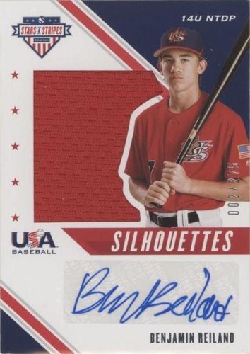2020 Panini USA Baseball Stars & Stripes - Benjamin Reiland #USJ-BE