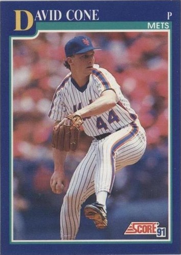1991 Score - David Cone #549