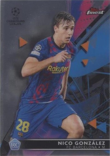 2021-22 Topps Finest UCL Nico Gonzalez #94