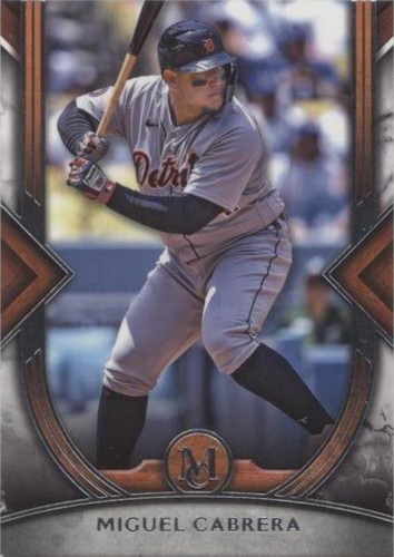 2022 Topps Museum Collection - Miguel Cabrera #50