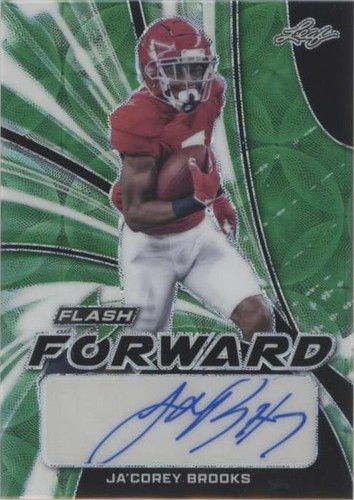 2022 Leaf Flash Ja'corey Brooks #FF-JCB