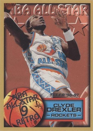 1996-97 Fleer European Edition - Clyde Drexler #313