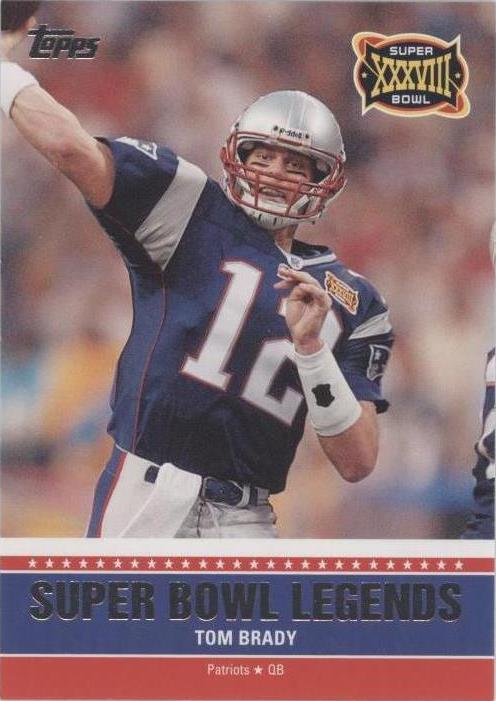 Topps Tom Brady 2011 #SBL-XXXVIII