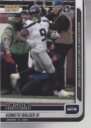 2022 Panini Select Football KENNETH WALKER III Rookie Card NFL