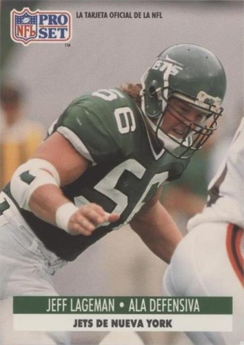 1991 Pro Set Spanish Jeff Lageman #173