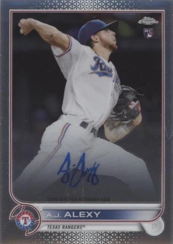 2022 Topps Chrome - A.J. Alexy #RA-AJA