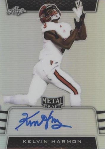 2019 Leaf Metal Draft Kelvin Harmon #BA-KH1