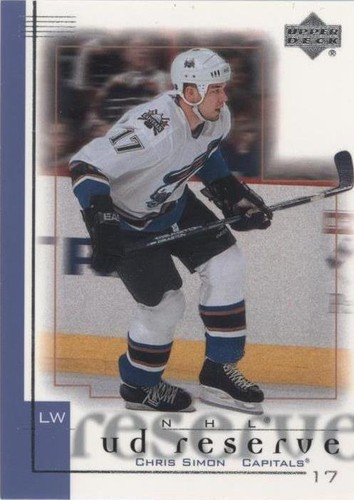 2000-01 Upper Deck Reserve - Chris Simon #86