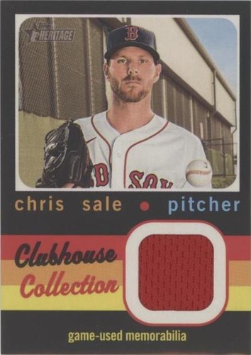 2020 Topps Heritage High Number - Chris Sale #CCR-CS