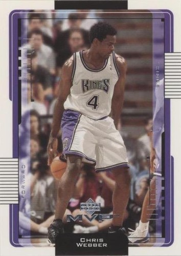 2001-02 Upper Deck MVP - Chris Webber #143