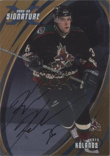 2002-03 In the Game Be A Player Signature Series - Krys Kolanos #97