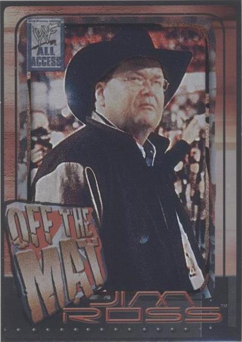 2002 Fleer WWF All Access - Jim Ross #76