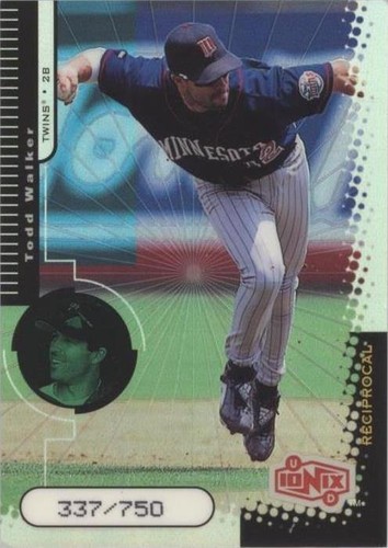 1999 Upper Deck Ionix - Todd Walker #R36