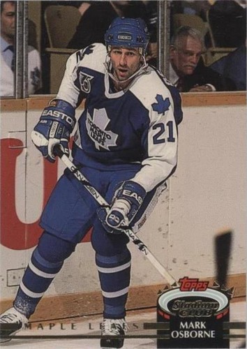 1992-93 Topps Stadium Club - Mark Osborne #379