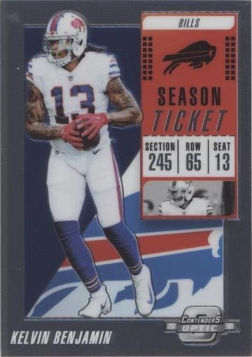 2018 Panini Contenders Optic Kelvin Benjamin #79