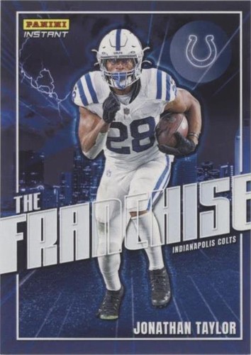2022 Panini Instant NFL The Franchise Jonathan Taylor #TF14