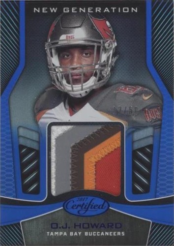2017 Panini Certified O.J. Howard #NG-OJH