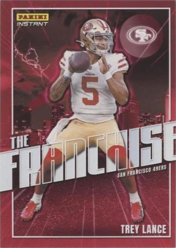 2022 Panini Instant NFL The Franchise Trey Lance #TF28