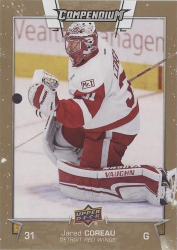 2017-18 Upper Deck Compendium - Jared Coreau #91