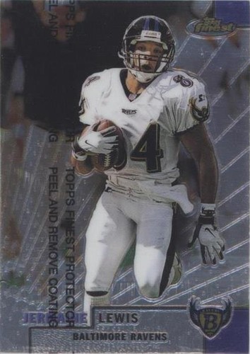 1999 Topps Finest Jermaine Lewis #105