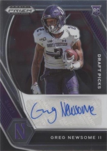 2021 Panini Prizm Draft Picks Greg Newsome II #DPA-GNE