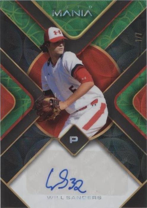 2023 Wild Card Auto Mania - Will Sanders #AM-TH69