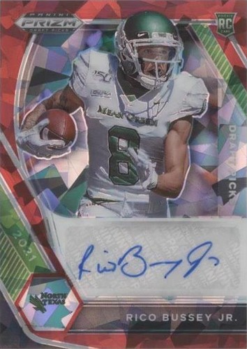 2021 Panini Prizm Draft Picks Rico Bussey Jr. #DPA-RBJ
