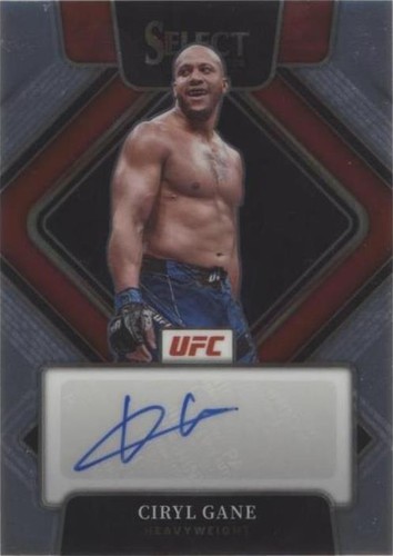 2022 Panini Select UFC - Ciryl Gane #SG-CGN