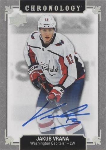 2019-20 Upper Deck Chronology - Jakub Vrana #FH-WA-JV