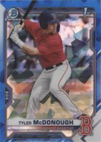 2021 Bowman Chrome Draft Sapphire Edition - Tyler McDonough #BDC-3
