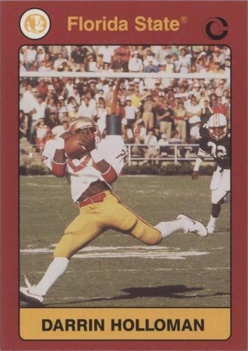 1991 Collegiate Collection Florida State Seminoles Darrin Holloman #17
