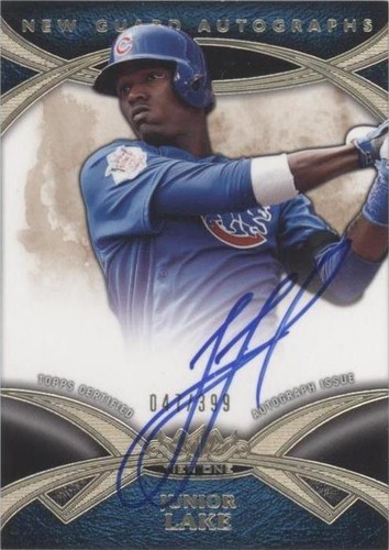 2014 Topps Tier One - Junior Lake #NGA-JLA