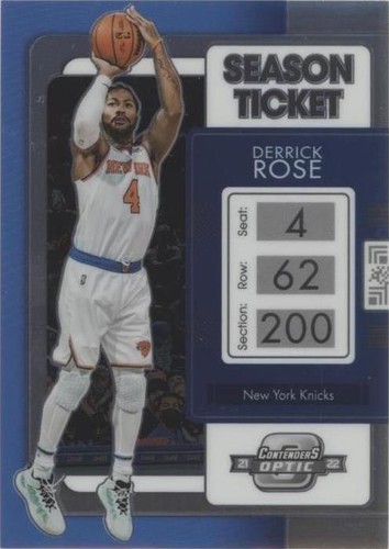 2021-22 Panini Contenders Optic - Derrick Rose #12