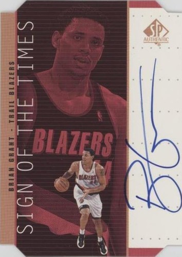 1998-99 SP Authentic - Brian Grant #BG
