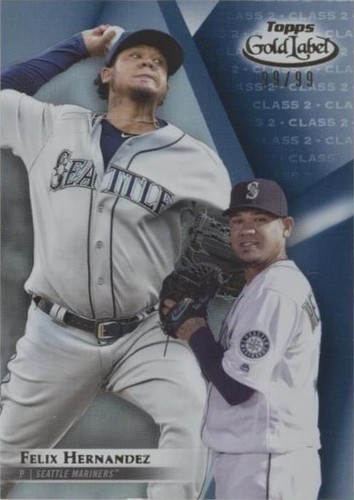 2018 Topps Gold Label - Félix Hernández #86