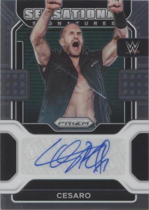 2022 Panini Prizm WWE - Cesaro #SS-CSR