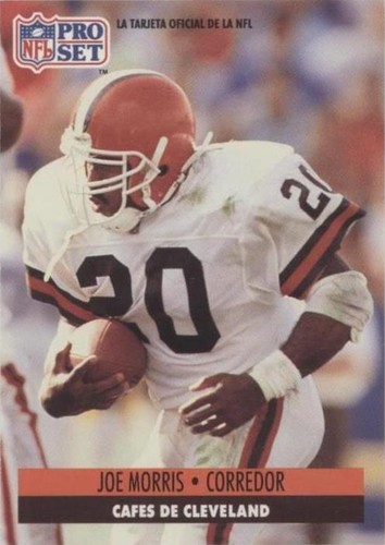 1991 Pro Set Spanish Joe Morris #44
