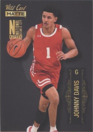 2022 Wild Card MATTE National Convention - Johnny Davis #MBN-9