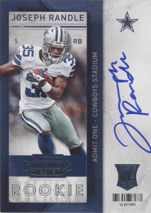 2013 Panini Contenders Joseph Randle #215