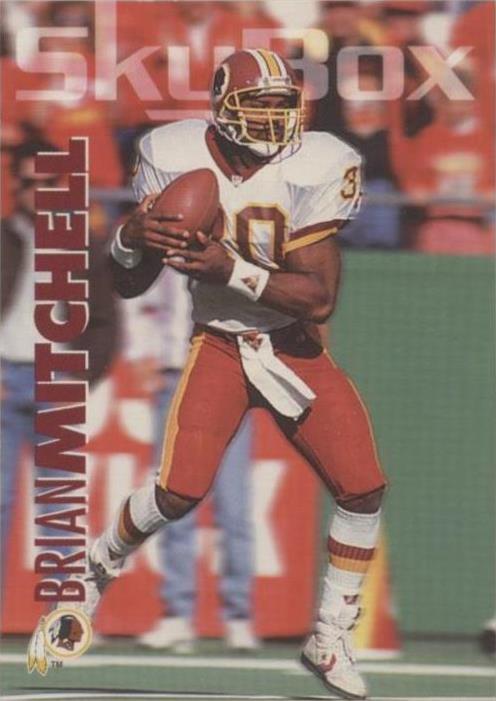 1993 Skybox Impact Brian Mitchell #338
