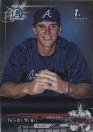 2017 Bowman - Patrick Weigel #BCP74