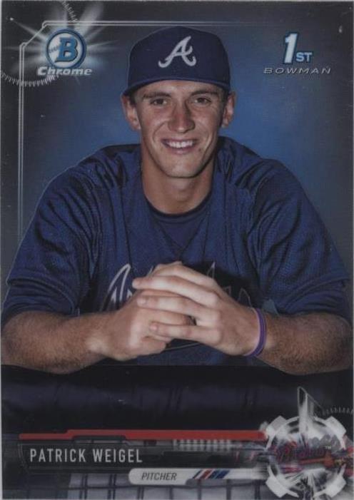 2017 Bowman - Patrick Weigel #BCP74